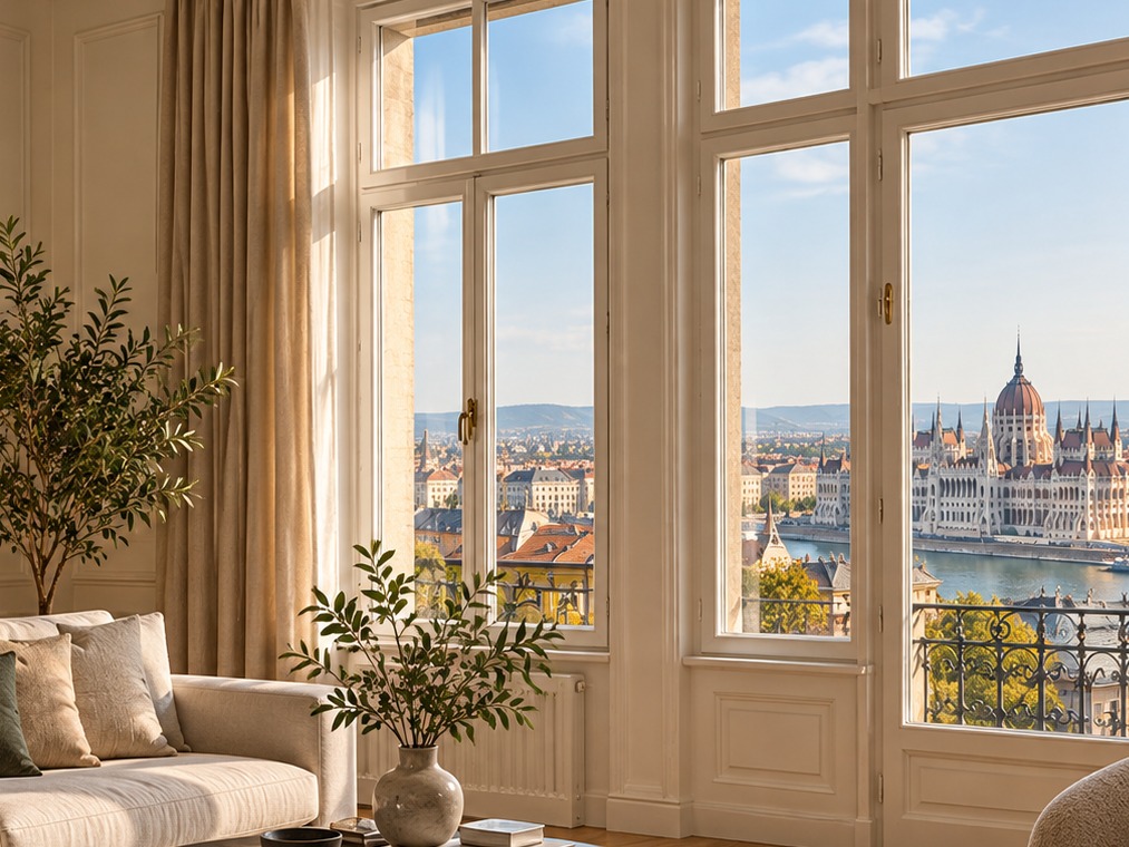 Modern apartment interior for managed long-term rental